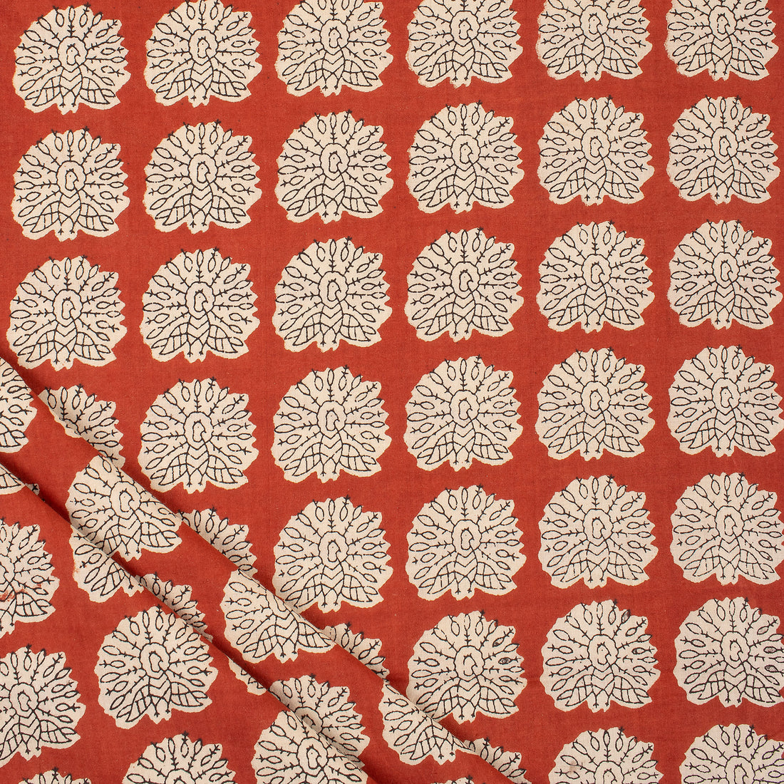 Peacock Jaipur Bagru Hand Block Printed Fabric Online