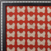 Premium Hand Block Butterfly Bagru Printed Fabric
