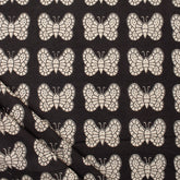 Butterfly Cotton Bagru Hand Block Printed Fabric