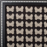 Butterfly Cotton Bagru Hand Block Printed Fabric