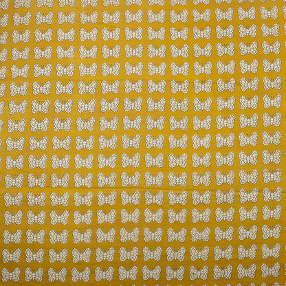 Butterfly Bagru Hand Block Print Fabric Online