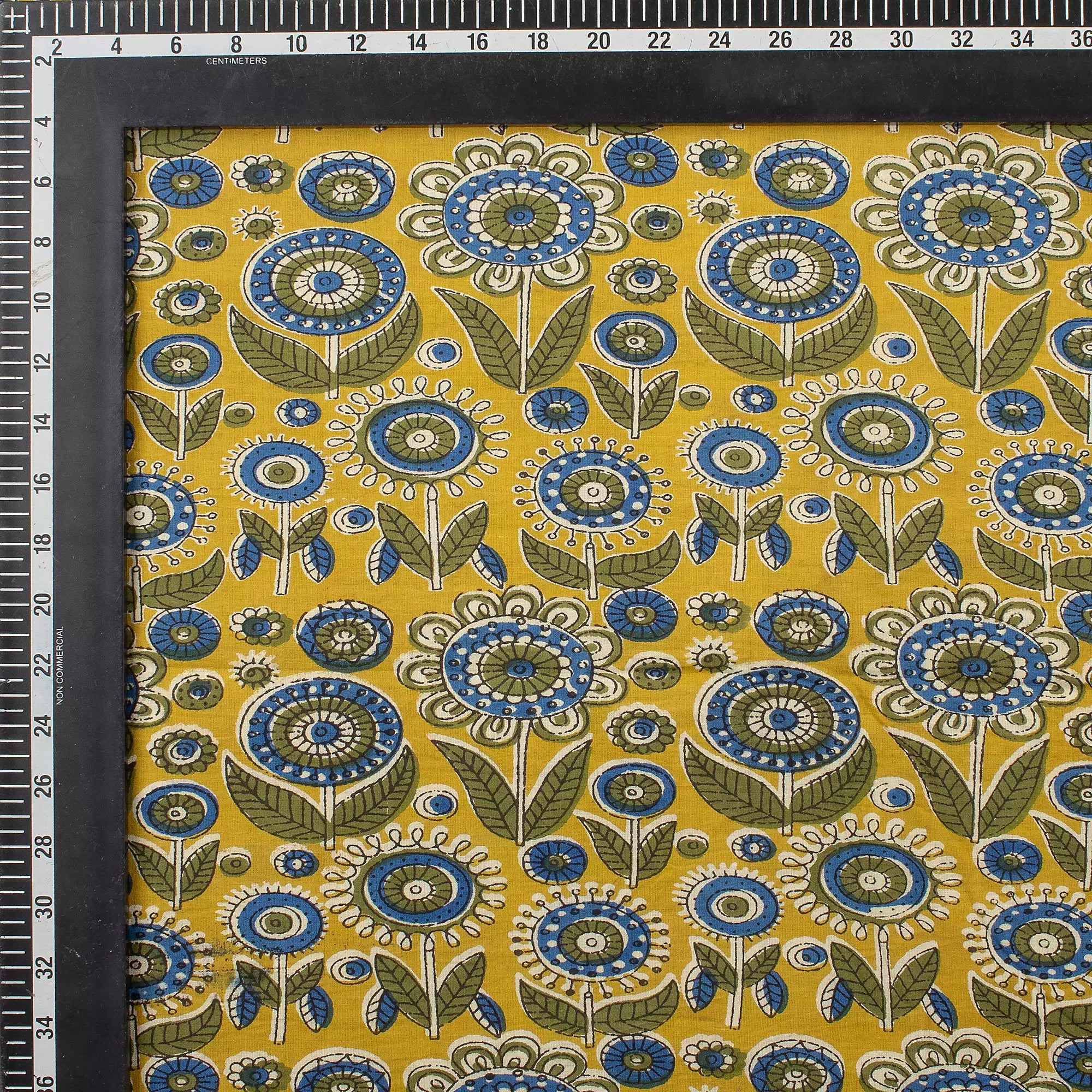 Indian Floral Handmade Bagru Print Fabric Online