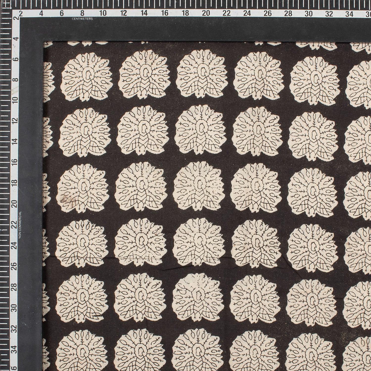 Hand Block Peacock Bagru Print Fabric Online