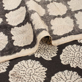 Hand Block Peacock Bagru Print Fabric Online