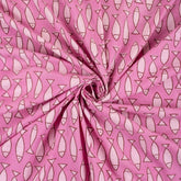 Premium Quality Fish Printed Bagru Fabric