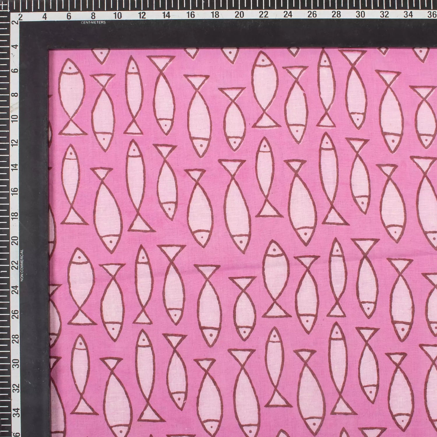 Premium Quality Fish Printed Bagru Fabric