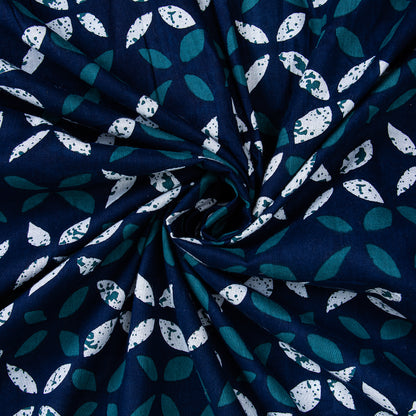 Indigo Blue Jaipur Block Print Fabric Online