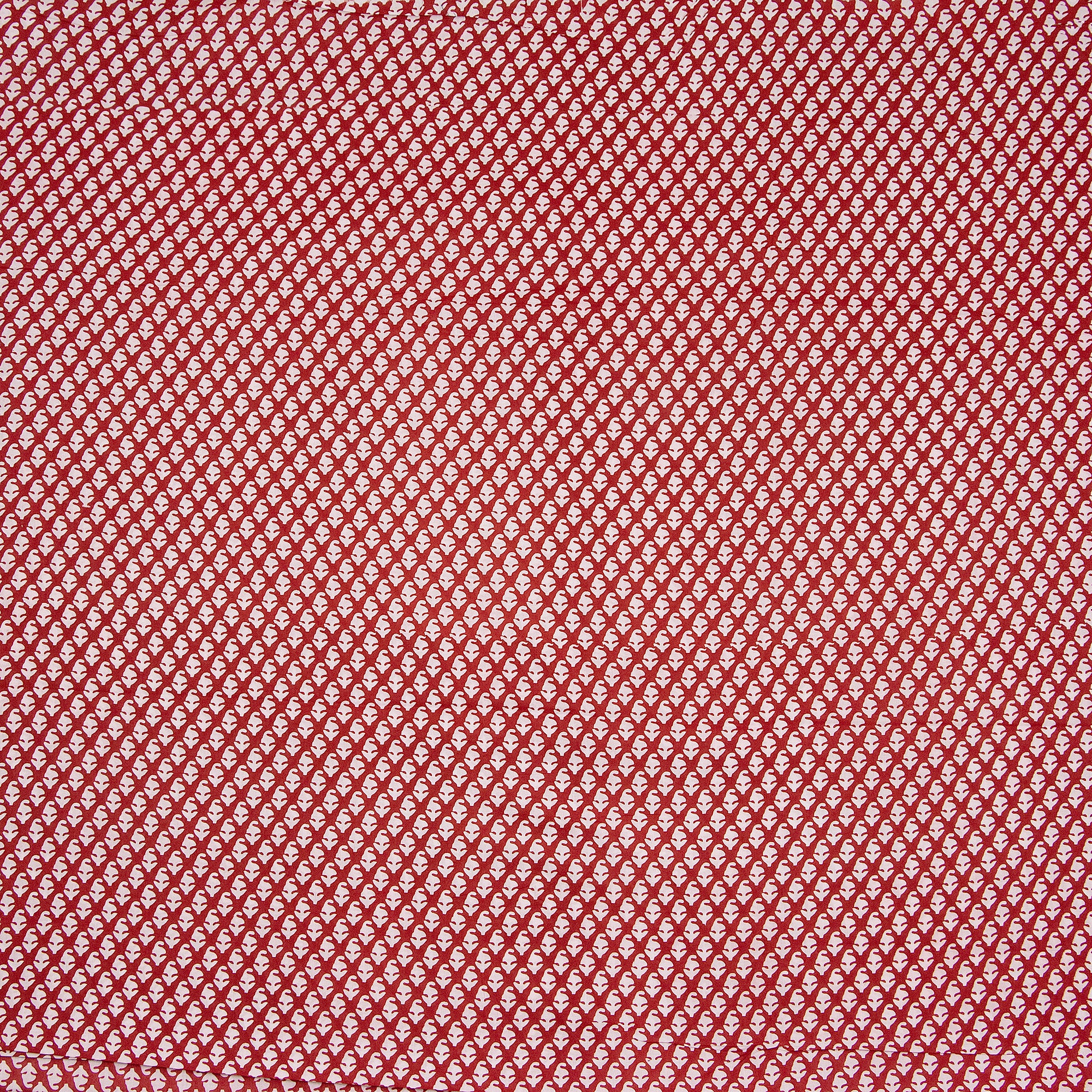 Pink Floral Jaipur Block Print Fabric