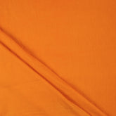 Solid Light Orange Cambric Cotton Fabric