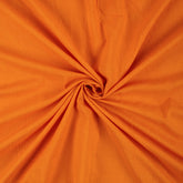 Solid Light Orange Cambric Cotton Fabric