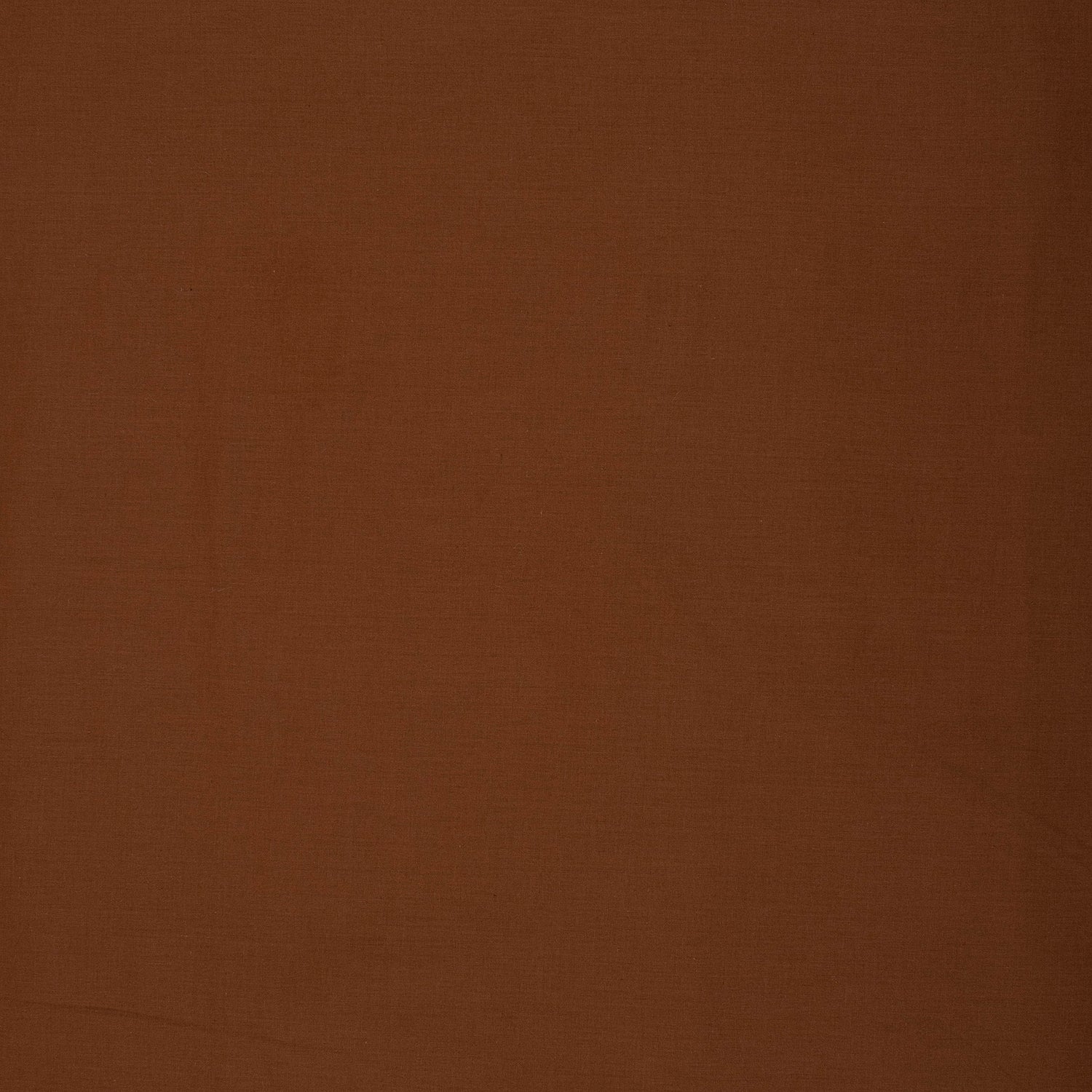 Solid Brown Cotton Cambric Fabric