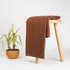 Solid Brown Cotton Cambric Fabric