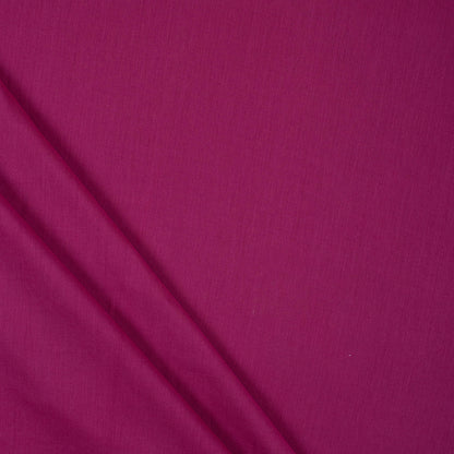 Solid Red Rose Cotton Premium Shirt Fabric