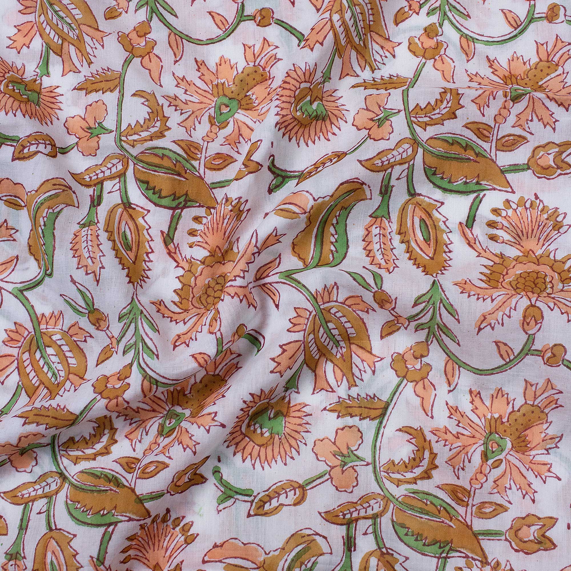 Multicolor Floral Premium Cotton Fabric