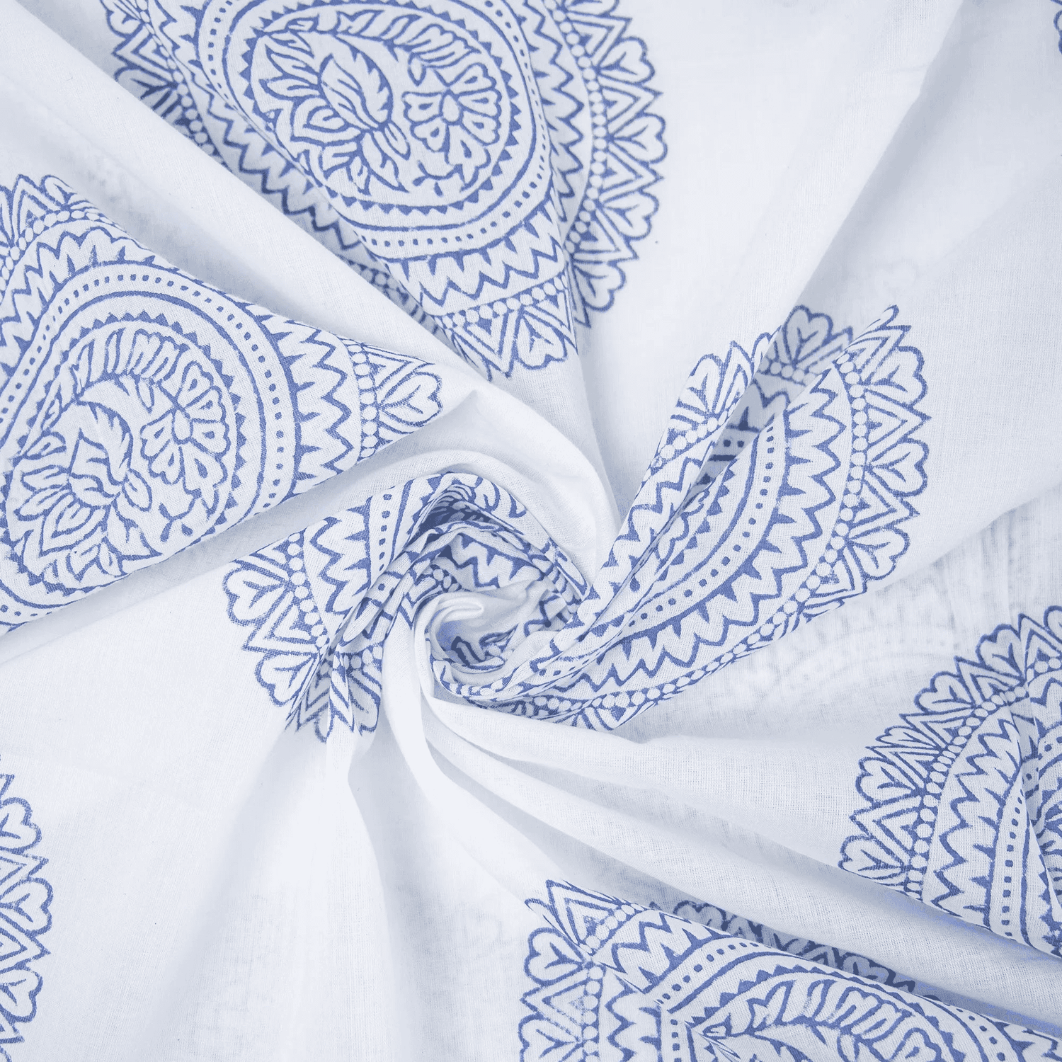 Rangoli Fabric Print Pure Cotton For Dress Material