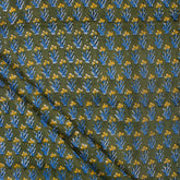 Hand Block Printed Fabric - Multi Floral Dress Making
