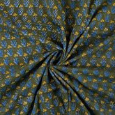 Hand Block Printed Fabric - Multi Floral Dress Making