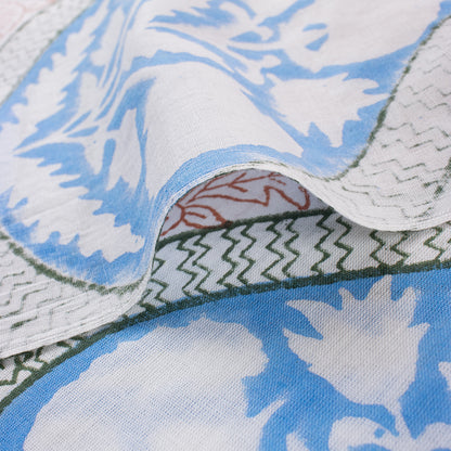 Hand Block Printed Fabric for Home Decor and Curtain