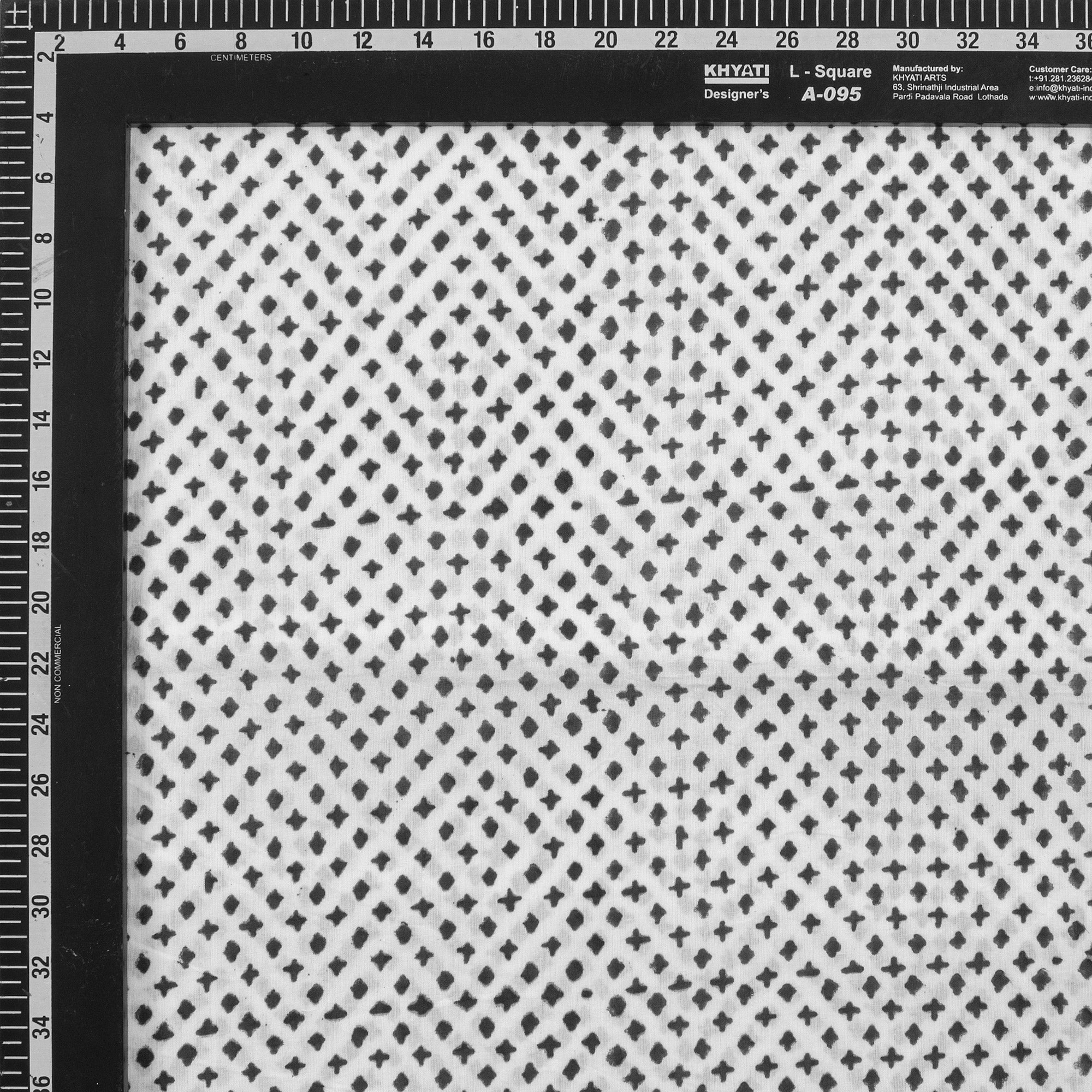 Premium Quality Pure Cotton Hand Block Printed Fabric