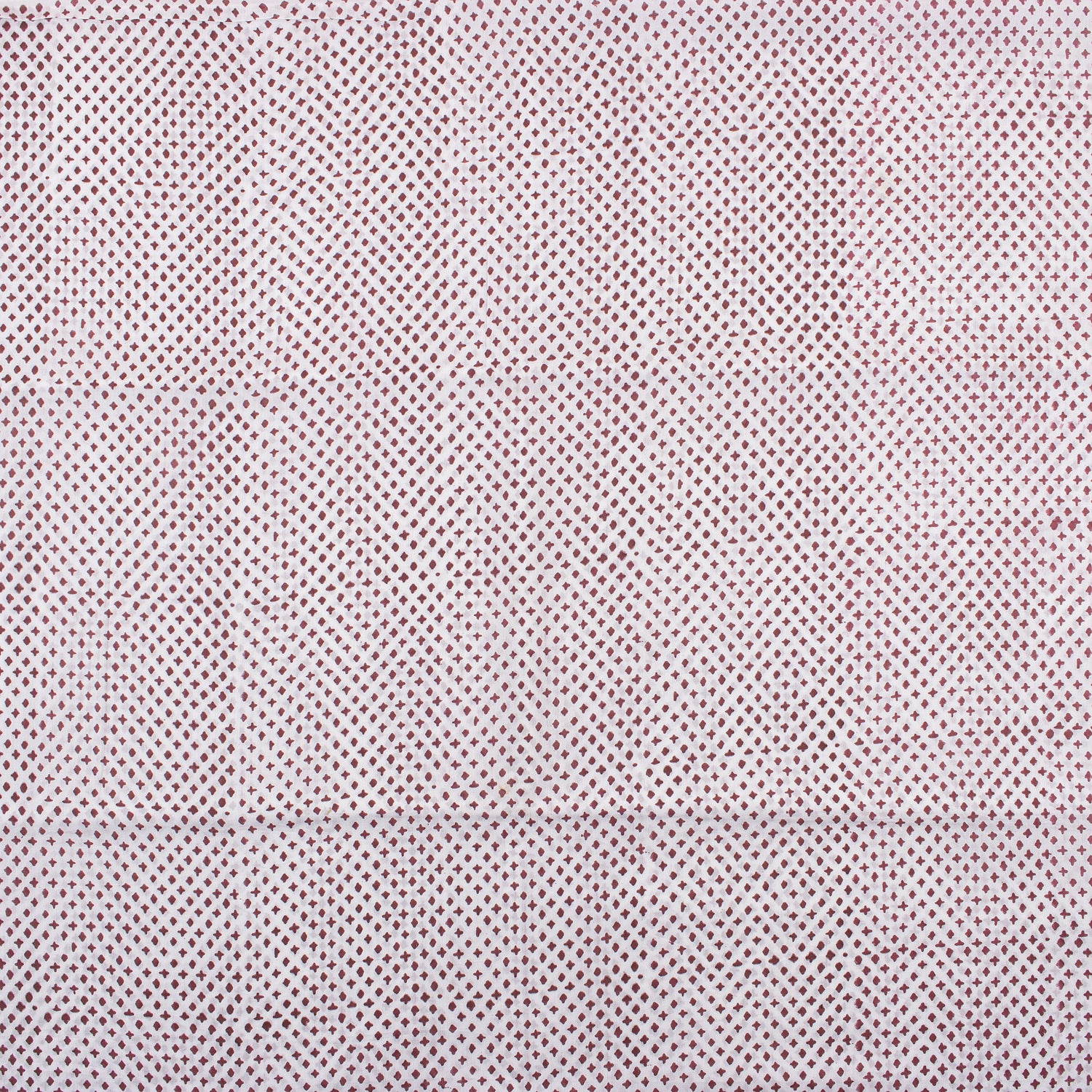 Blue Leaf Hand Block Printed Pure Cotton Fabric Online