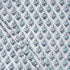 Indian Blue Floral Hand Block Printed Fabric for Dress Material