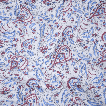 Hand Block Print Fabric Dress Material