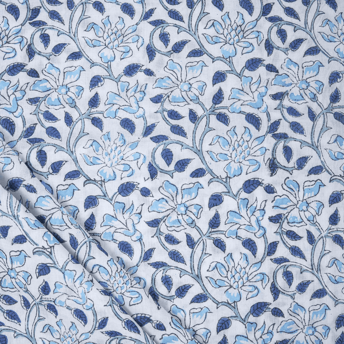 block print jaipur cotton fabric