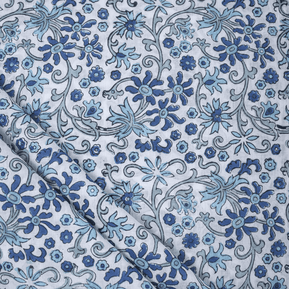 Jaipur Cotton Material Block Print Fabric