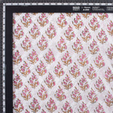 Pure Cotton Hand Block Printed Indian Fabric - Eco Friendly