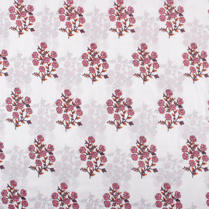 Organic Cotton Hand Block Printed Fabric