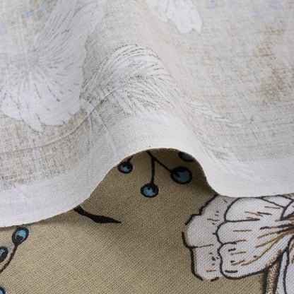 Floral Printed Handmade Fabric by Yard