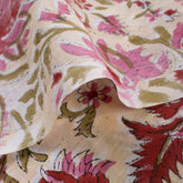 Breathable Hand Block Printed Cotton Fabric