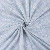 Hand Block Printed Floral Cotton Textile Fabric