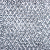 Online Hand Block Printed Blue Leaf Cotton Fabric