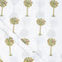 Green Natural Borassus Print Tie and Dye Fabric