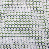 Green Umbrella Hand Block Printed Fabric