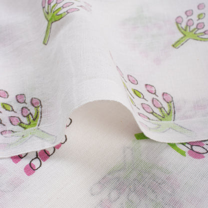 Organic Cotton Hand Block Printed Fabric for Daily Used