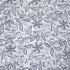 Jaipur Grey Cotton Fabric with Leaf Printed