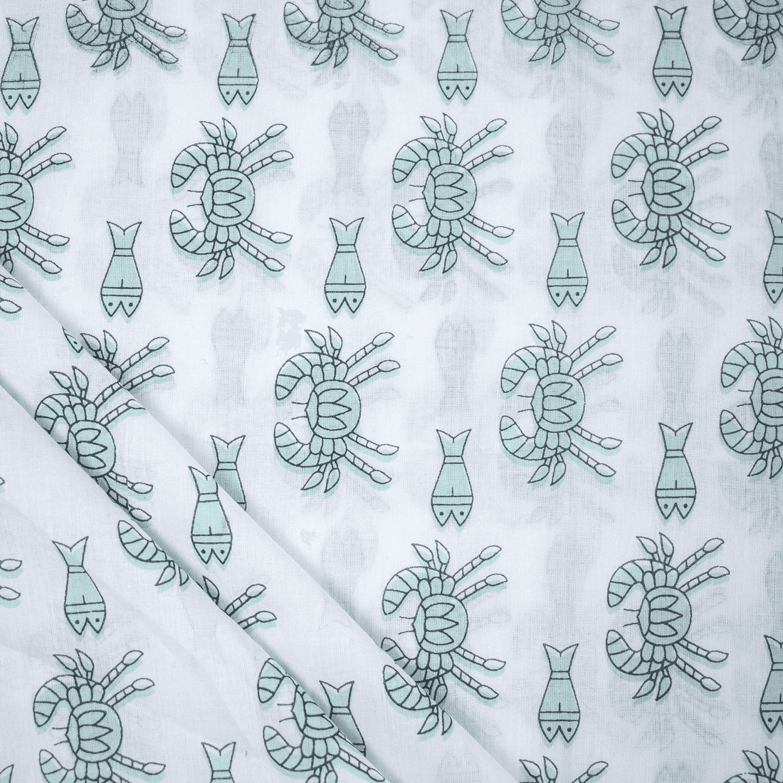 Handmade Block Print Fabric 100% Cotton Fabric