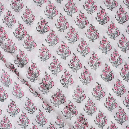 Booti Hand Block Printed Fabric by Yard Online