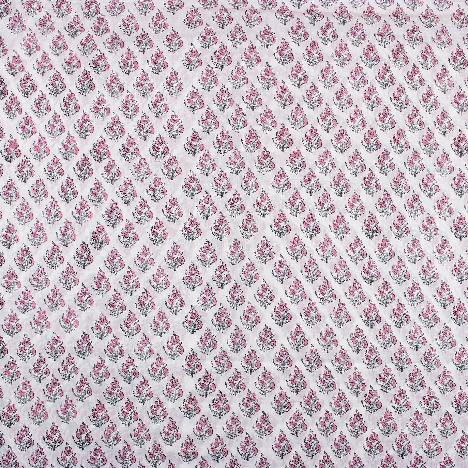 Booti Hand Block Printed Fabric by Yard Online