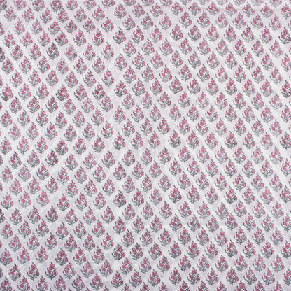 Booti Hand Block Printed Fabric by Yard Online