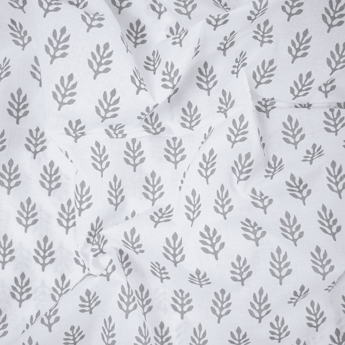 Leaf Print Dress Block Print Cotton Fabric Design