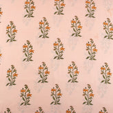 Pure Cotton Hand Block boota Printed Indian Fabric