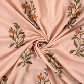 Pure Cotton Hand Block boota Printed Indian Fabric