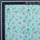 Leaf Indian Hand Block Printed Fabric by Yard