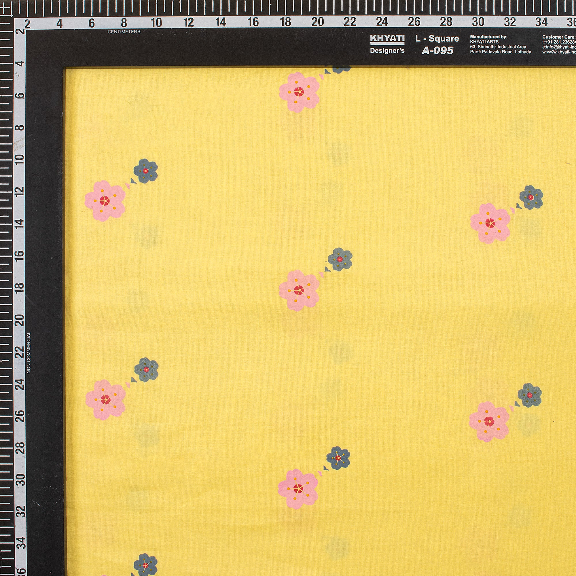 Premium Quality Floral Block Print Fabric