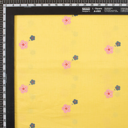 Premium Quality Floral Block Print Fabric