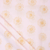 Beautiful Indian Floral Hand Block Printed Cotton Fabric