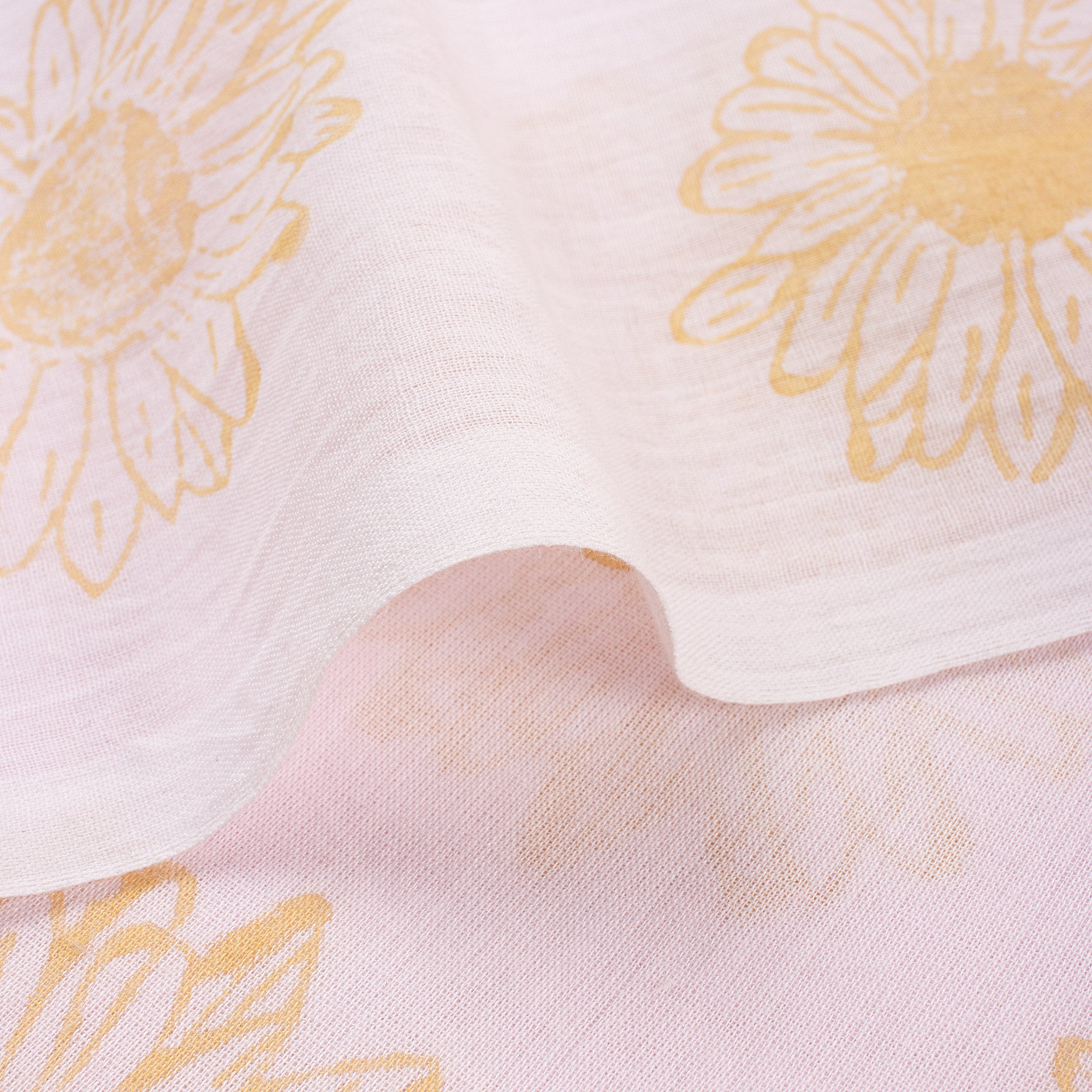 Beautiful Indian Floral Hand Block Printed Cotton Fabric